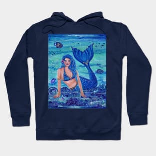 Edrea Mermaid fantasy by Renee Lavoie Hoodie